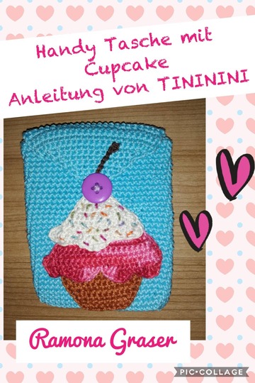 Handytasche Cupcake
