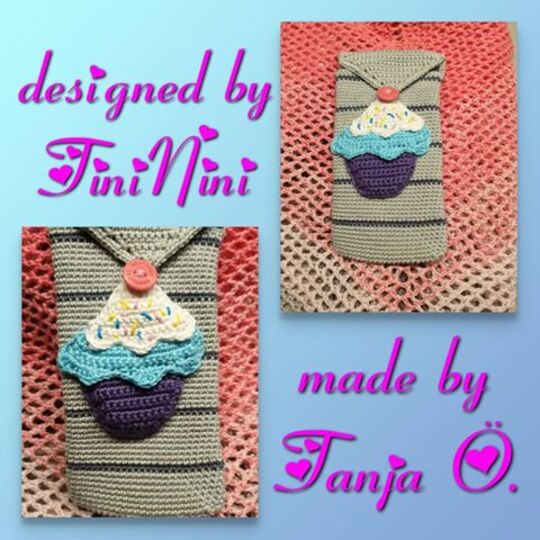 Handytasche Cupcake