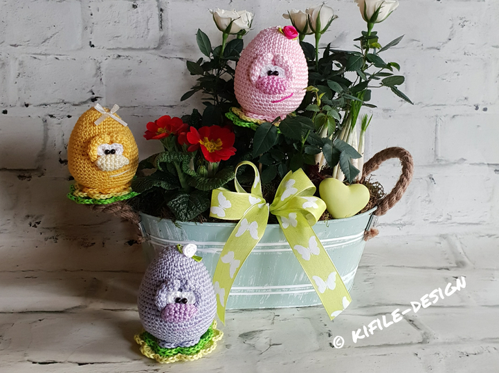 Häkelanleitung Die Deko Eier
