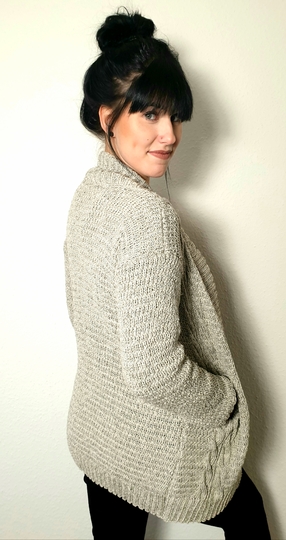 143 Strickanleitung Cardigan Strickjacke 1