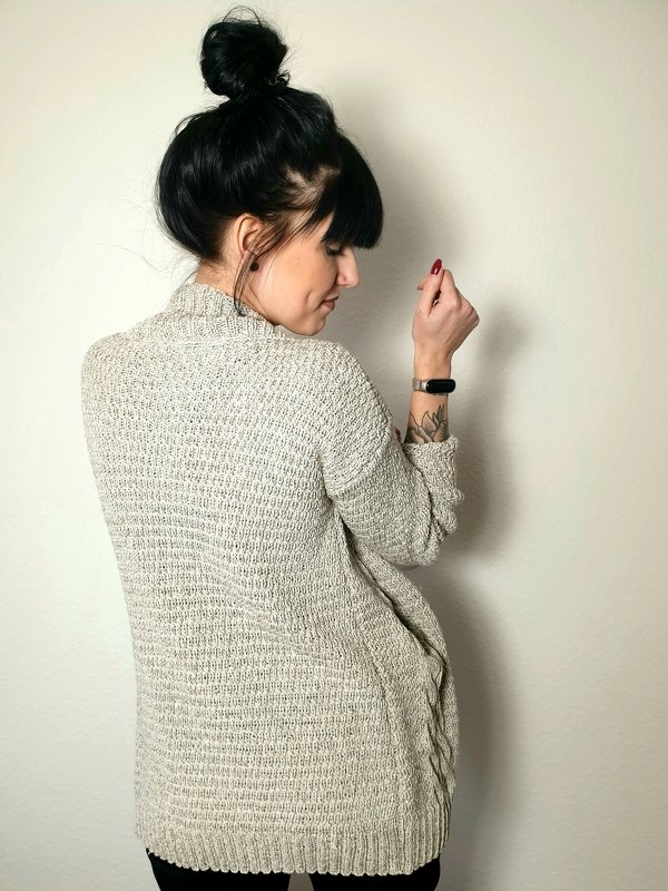 143 Strickanleitung Cardigan Strickjacke 1 - Bild 7