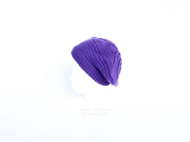 Two beanies "Chérie", all sizes (sporty or beret)