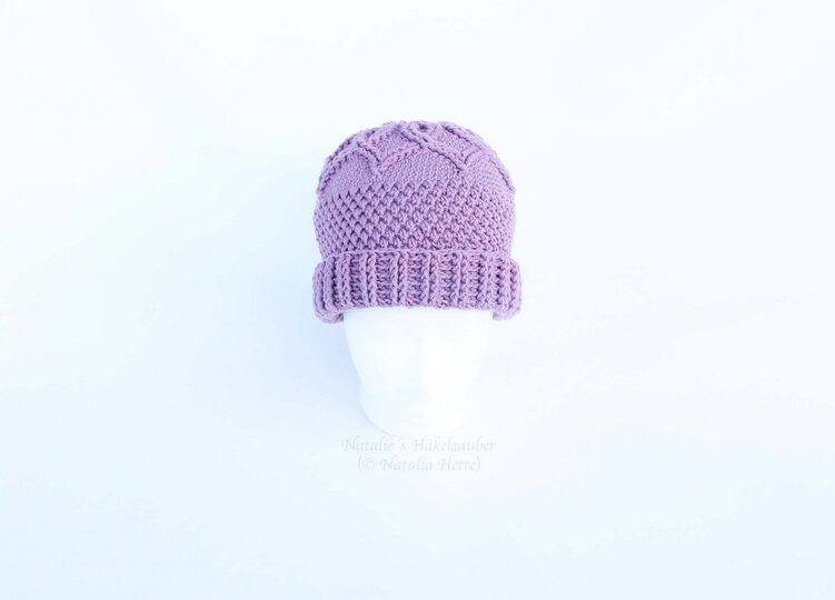 Two beanies "Chérie", all sizes (sporty or beret)