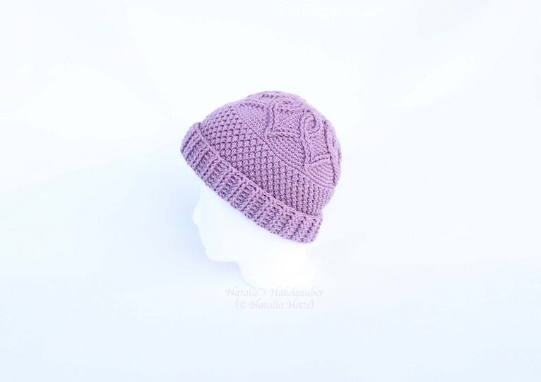 Two beanies "Chérie", all sizes (sporty or beret)