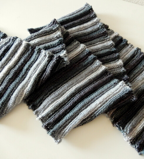 Scarf knitting pattern "This is why I sleep late"