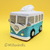 Tissue Box Cover Camper Van Bus Crochet Pattern PDF