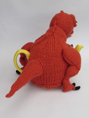 Tea-Rex Tea Cosy Knitting Pattern