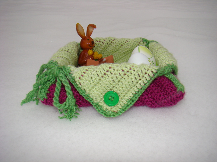 Osterkörbchen „Doppeltgehoppelt“