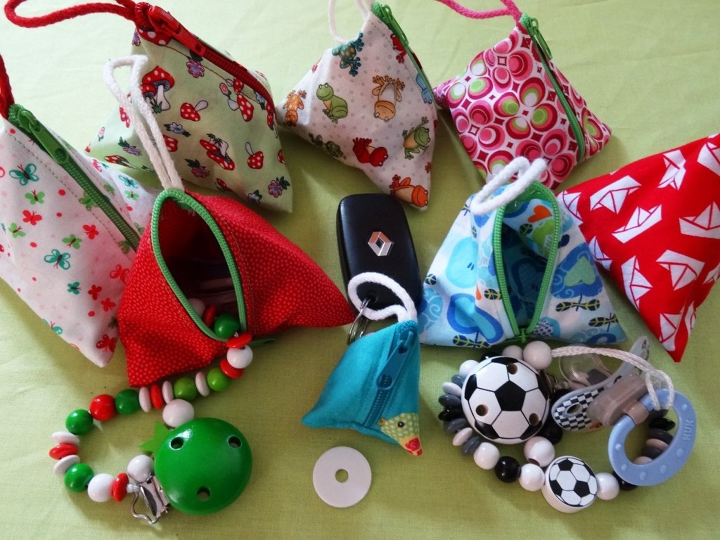 4 schnelle Taschen im Sparset immer aus nur einem Stoffstück !! - Bild 7