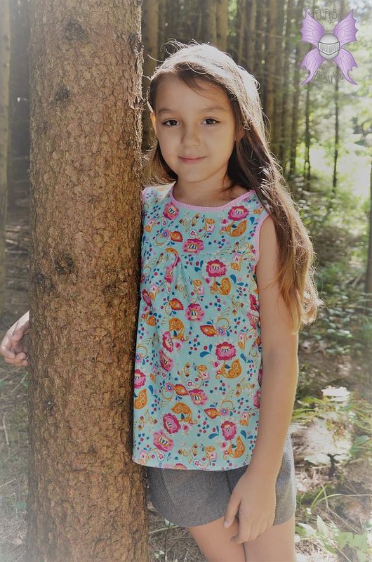 Bluse/Kleid Areskia 74-164 Schnittmuster Nähanleitung - Bild 3