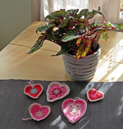 Häkelherzen zu jedem Anlaß