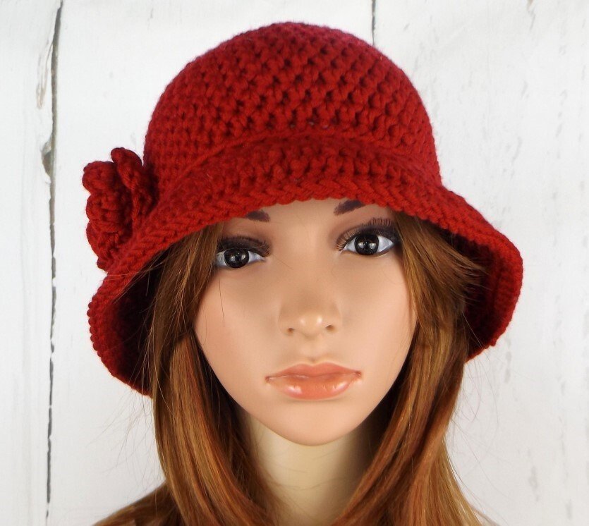 Häkelanleitung Hut "Vintage" - Bild 8