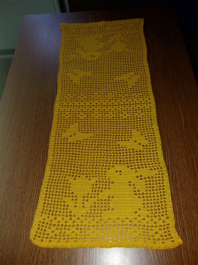 Tischläufer Osterhase Tischdecke Ostern Frühling