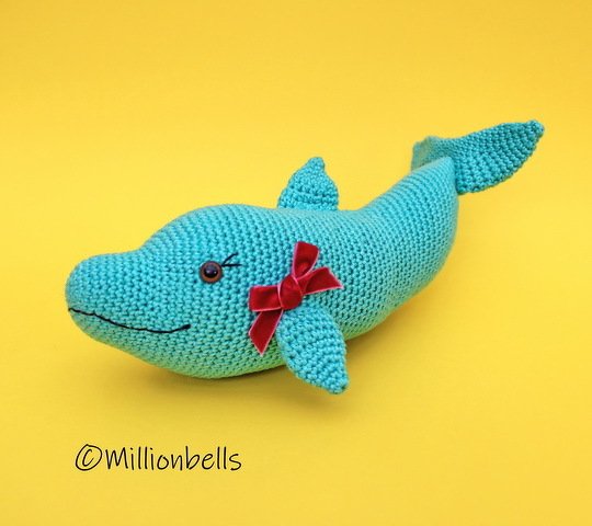 Amigurumi Dolphin PDF Crochet Pattern