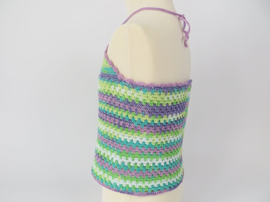 Häkelanleitung - Trägertop für Mädchen - Bild 6
