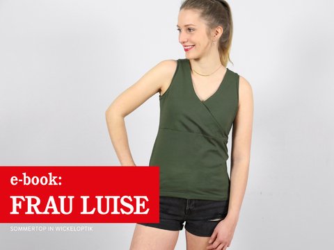 FRAU LUISE • Sommertop in Wickeloptik, e-book