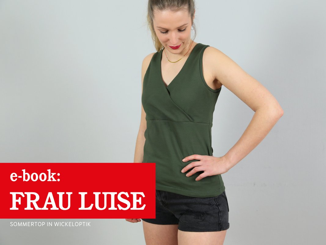 FRAU LUISE • Sommertop in Wickeloptik, e-book - Bild 2
