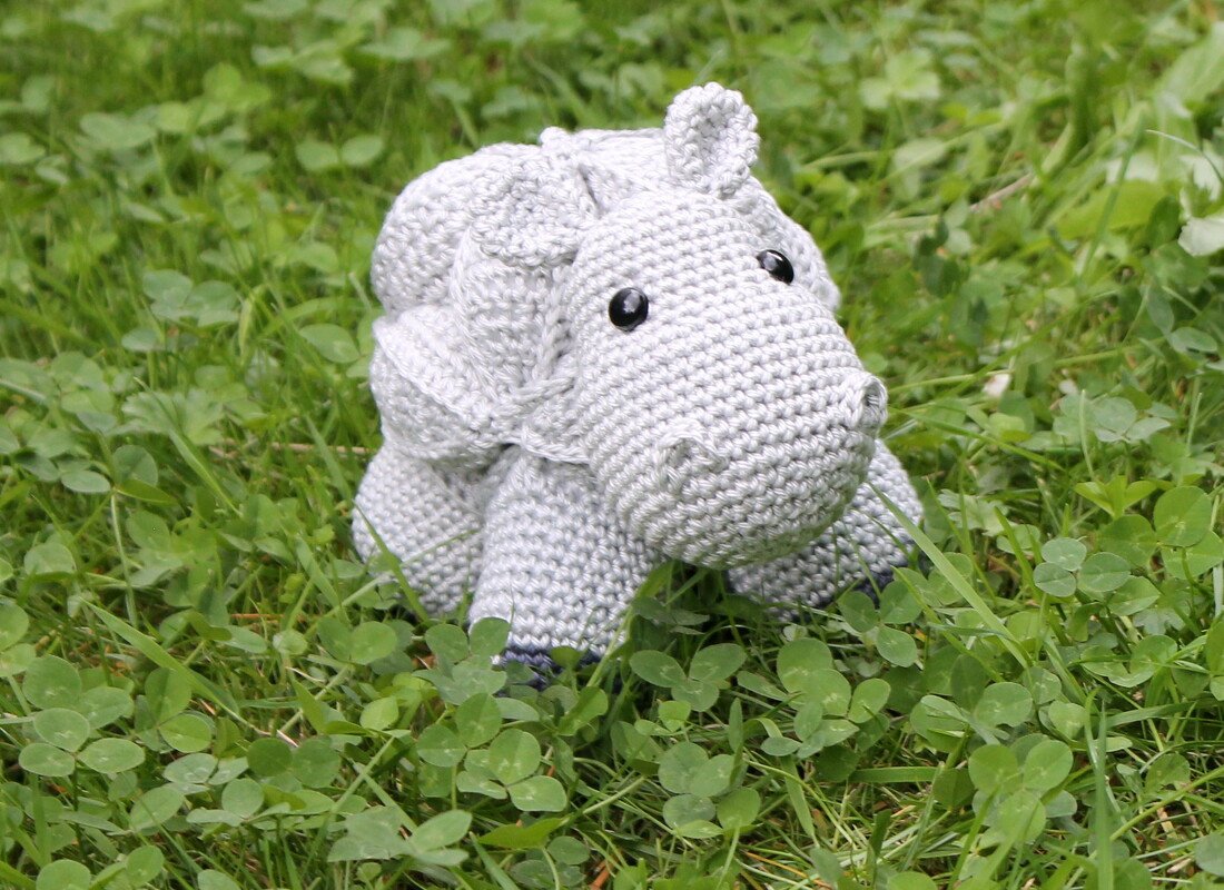 hippo amish puzzle ball crochet pattern english version - Image 8