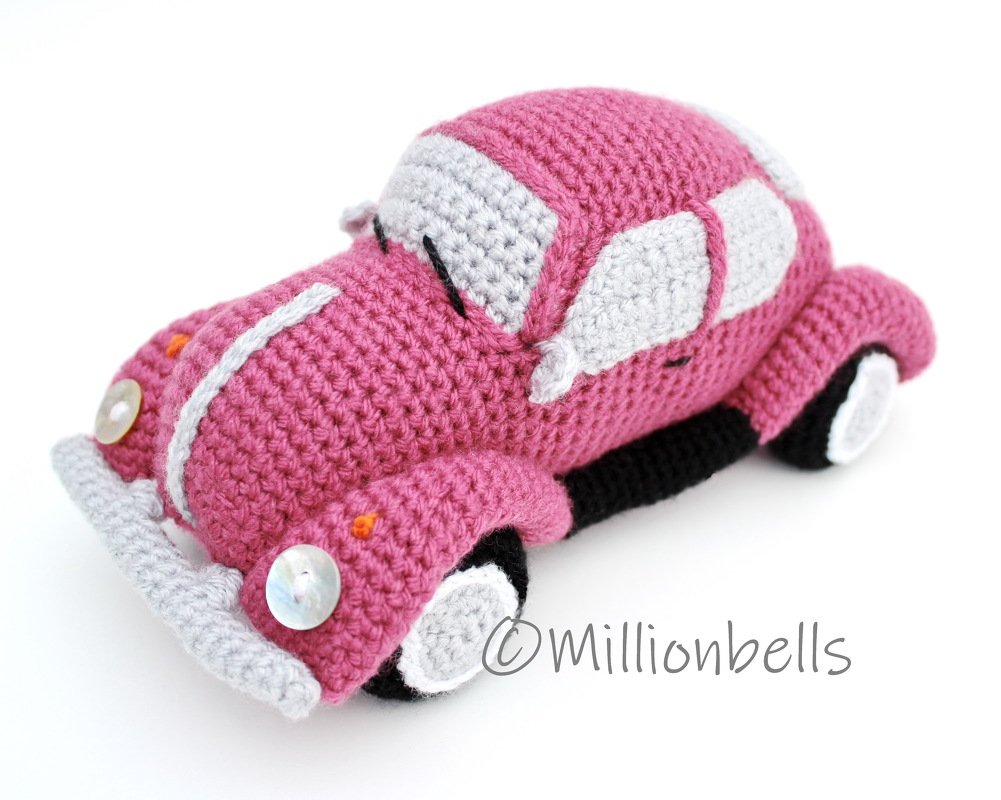 Classic Beetle Amigurumi Crochet Pattern PDF