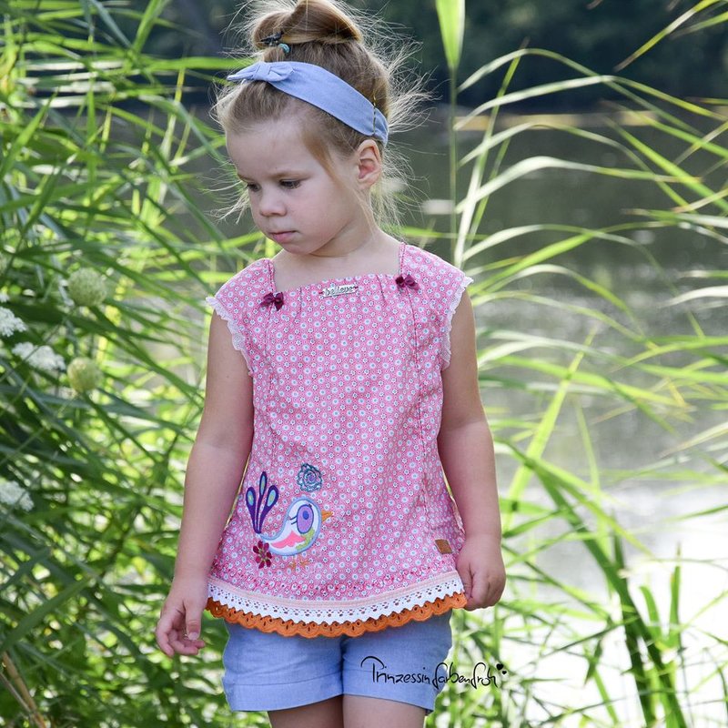 Sommertop Drosia 74-164 Hängerchen Schnittmuster mit Beamerdatei - Bild 5