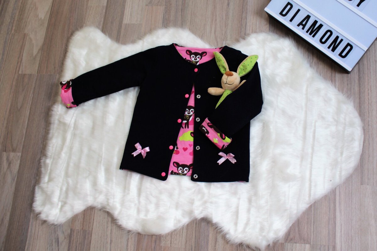 Diamond Baby Cardigan Gr. 50 - 92