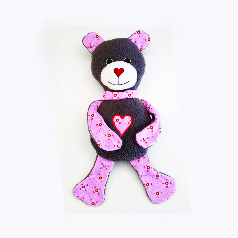 "YlesBär" Schnittmuster / Nähanleitung / Applikationsvorlage