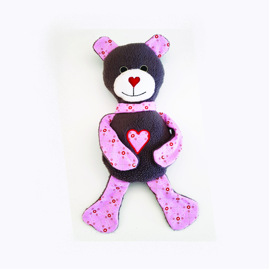 "YlesBär" Schnittmuster / Nähanleitung / Applikationsvorlage