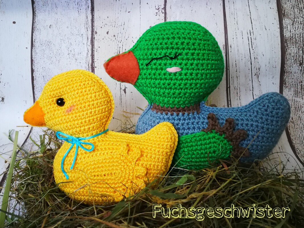 Entchen als Dekoration oder Babyspielzeug - Bild 2