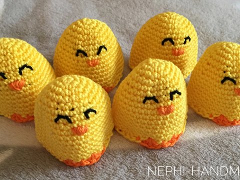 Häkelanleitung Eierwärmer Küken