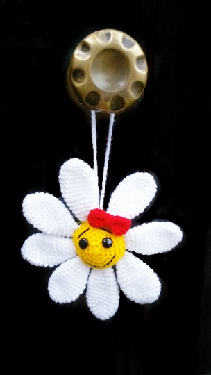 pattern Flower pendant  pdf ternura amigurumi english- deutsch- dutch