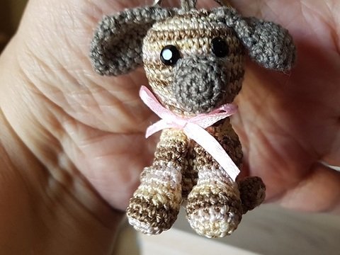 Hündchen Schlüsselanhänger