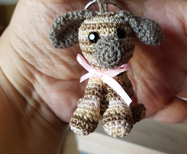 Hündchen Schlüsselanhänger