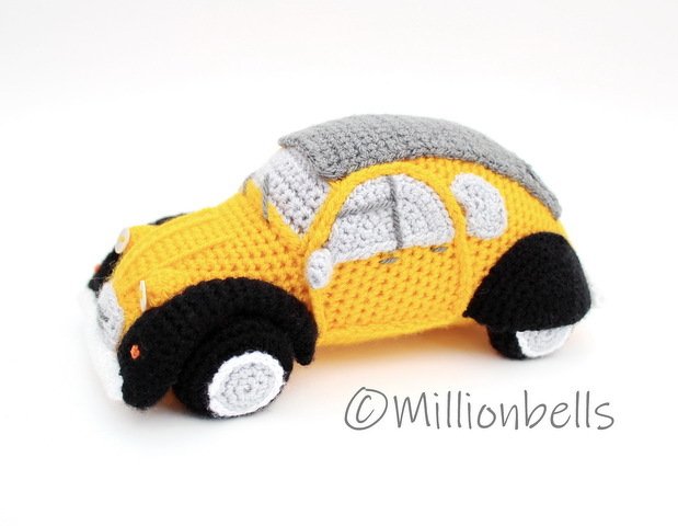 Amigurumi 2CV Classic French Car Crochet Pattern - Image 8