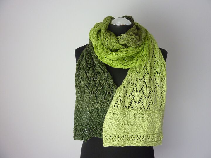 Strickanleitung - Schal "Jungle"