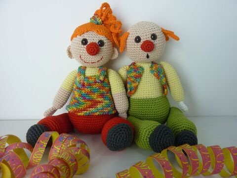 Häkelanleitung - Julian & Juliana Jux