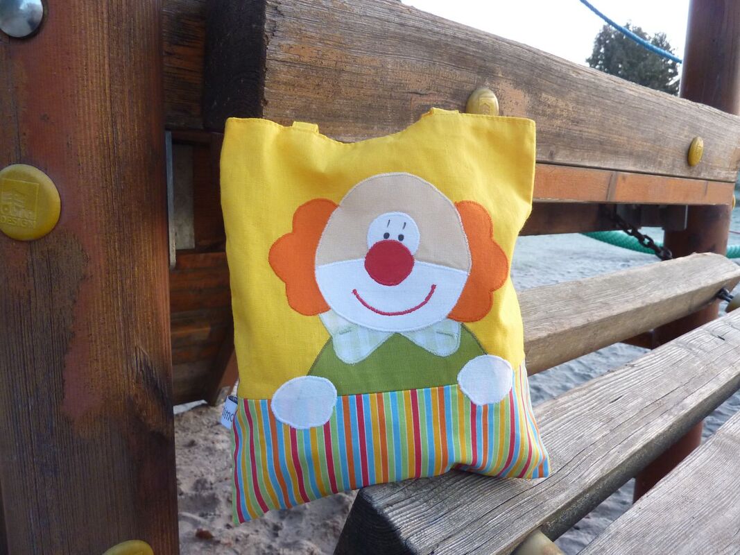 Nähanleitung - Kindertasche "Clown"