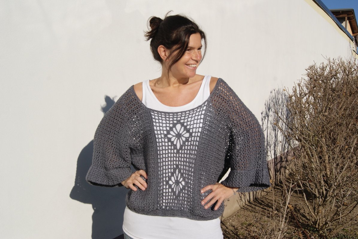 Oversize-Shirt WOW-EFFEKT (Universalgröße - leicht anzupassen) - Bild 5