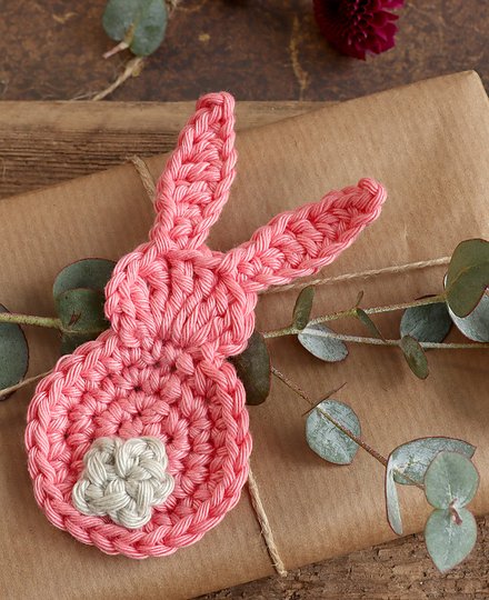 Niedliche Häschen für die Osterdeko - Häkelanleitung