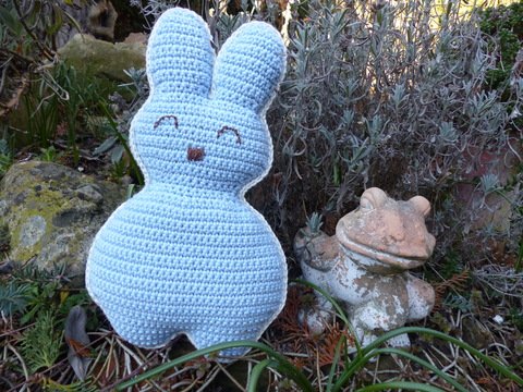 Häkelanleitung Schmuse-Hasi