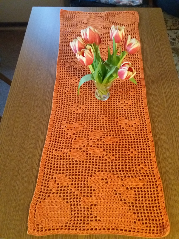 Tischläufer Osterhase