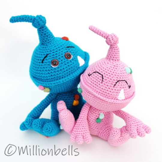 Amigurumi Spots The Monster PDF Crochet Pattern