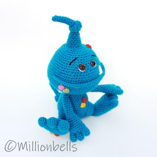 Amigurumi Spots The Monster PDF Crochet Pattern