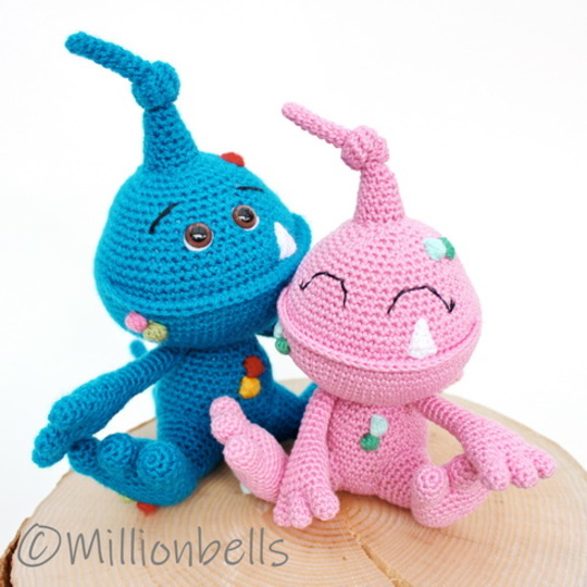 Amigurumi Spots The Monster PDF Crochet Pattern