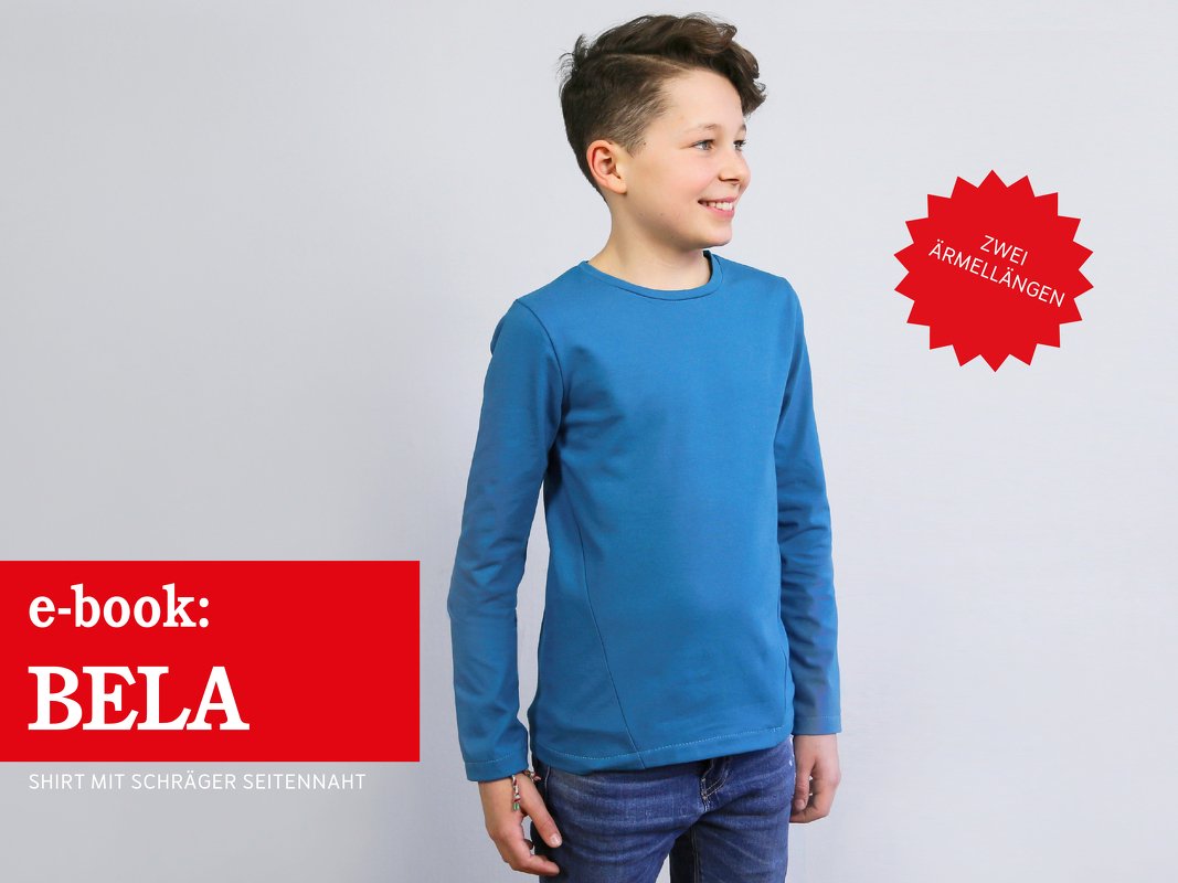 BELA • Shirt mit schräger Seitennaht,  e-book