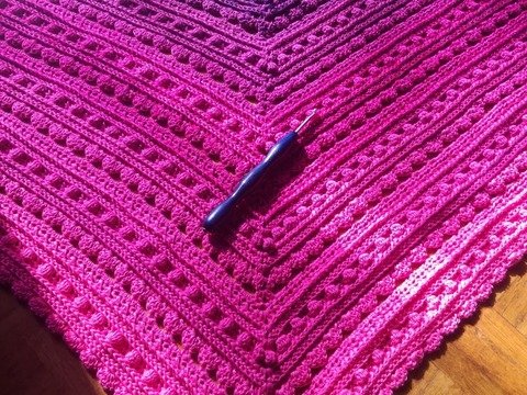 Häkelanleitung Glückstuch Thabo