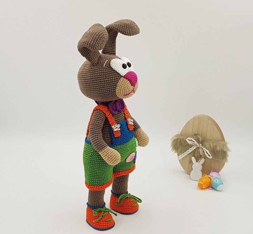 Häkelanleitung Hase "Willi-Witzig"