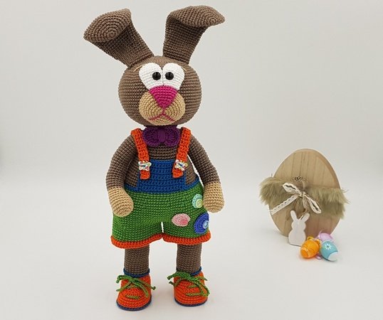 Crochet Pattern Bunny "Willi-Funny"