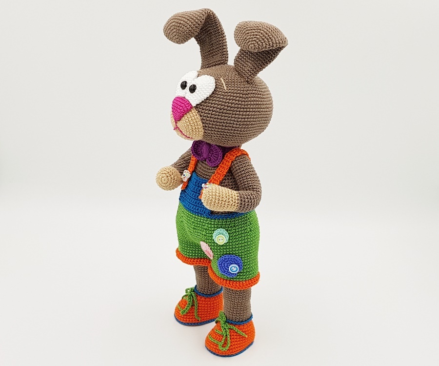 Häkelanleitung Hase "Willi-Witzig"