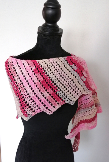 Crochet Pattern - dragon tail "Jasmin"