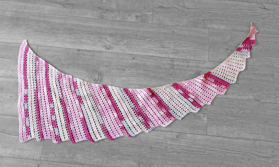 Crochet Pattern - dragon tail "Jasmin"